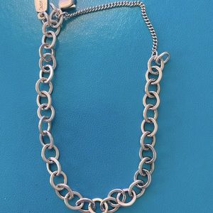 James Avery forged link charm bracelet